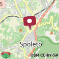 Map Locazione Turistica Appartamento in centro a Spoleto
