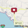 Map Locazione turistica nonna Pina