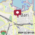 Mappa Loft 12 nel centro di Bari