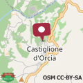 Map Rocca d'Orcia - Loft Borgo Maestro 72