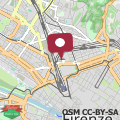 Mapa Loft Fortezza da Basso -10 minutes from SMN Train Station-