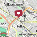 Mappa Loft incantevole Milano