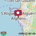 Map Loft Maris in Piazza Sulis vista mare