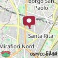 Mappa Stadio Olimpico Torino - Parcheggio Privato