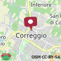 Mappa Loft via Jesi a Correggio