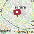 Mapa Loftino 42 Ferrara Biciclette & Wifi