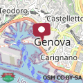Map Loggia Dei Pisani zona Acquario-Ianua Maris Genova