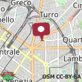 Map Loreto Penthouse Milan