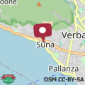 Mappa Love Nest - Suna - Verbania - 50m dal lago - Wi-Fi