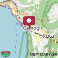 Mapa Lovely Apartment In Camogli With Wi-Fi