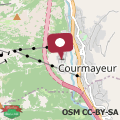 Map Lovely Apartment In Courmayeur - Happy Rentals