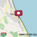 Mappa Lovely Apartment In Marcelli With Wifi
