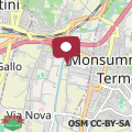 Map Lovely Apartment In Pieve A Nievole With Wifi