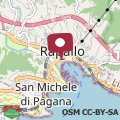 Mappa Awesome Apartment In Rapallo With Wifi