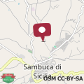 Mapa Lovely Apartment In Sambuca Di Sicilia With Wifi