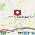 Map Lovely Apartment In Tuoro Sul Trasimeno With Wifi