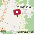 Mappa Lovely Home In Montasola With Wi-Fi