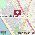 Map LOVELY HOUSE TWO BEDROOMS Marina di Pietrasanta