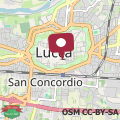 Map Lucca Bright Cathedral Apartment