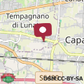 Map Lucca via Francigena