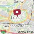 Map Lucques Antique - Historic Center Apartment in Lucca Tuscany