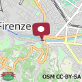Map Lungarno Cellini Firenze