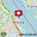 Mappa Lungo Lago ARONA - Self check-in e Wi-Fi in centro