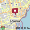 Map Luni Apartment Catania centro