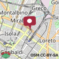 Mapa LUNIGIANA 15 MILANO (Stazione Centrale - Metro Sondrio) supersilenzioso