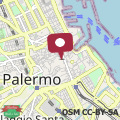 Map Lux Apartment in Historical Center of Palermo