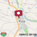 Mapa Lux Guesthouse Pula