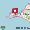 Map Luxurious Gallipoli Stay