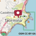 Map luxury Apartment Carmen n 2 Centro Storico di Taormina