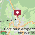 Mapa Luxury apartment in Cortina