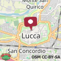 Map Luxury Apartment inside the Walls of Lucca
