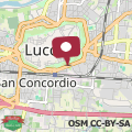Karte Luxury apartment with terrace and jacuzzi Palazzo Fortuna Lucca