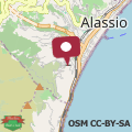 Map Luxury Blue Paradise Alassio