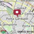 Map Luxury Brera apartment - Corso Como 9