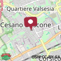 Map luxury cesano apartament a due passi da Milano