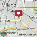 Map Luxury City Jungle - Milan City Center