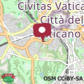 Mapa Smart apartment zona Vaticano