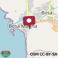 Map Luxury Home Bosa Marina ,Oristano