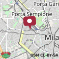 Map Luxury Milan Apartment - Penthouse in Historic City Center