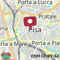 Map Luxury Tower House in heart of Pisa