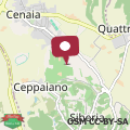Map Luxury Villa Cenaia