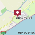 Map Luxury Villa Duna Verde