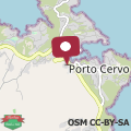 Map Luxury Villa in Porto Cervo