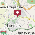 Mapa Luxury Villa Lanuvio - Piscina e Hammam by Flatinrome