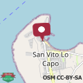 Map Luxury Villa S Vito Lo capo