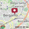 Mappa M&M BERGAMO CENTER - Modern flat with FREE WIFI-NETFLIX and welcome Italian coffee